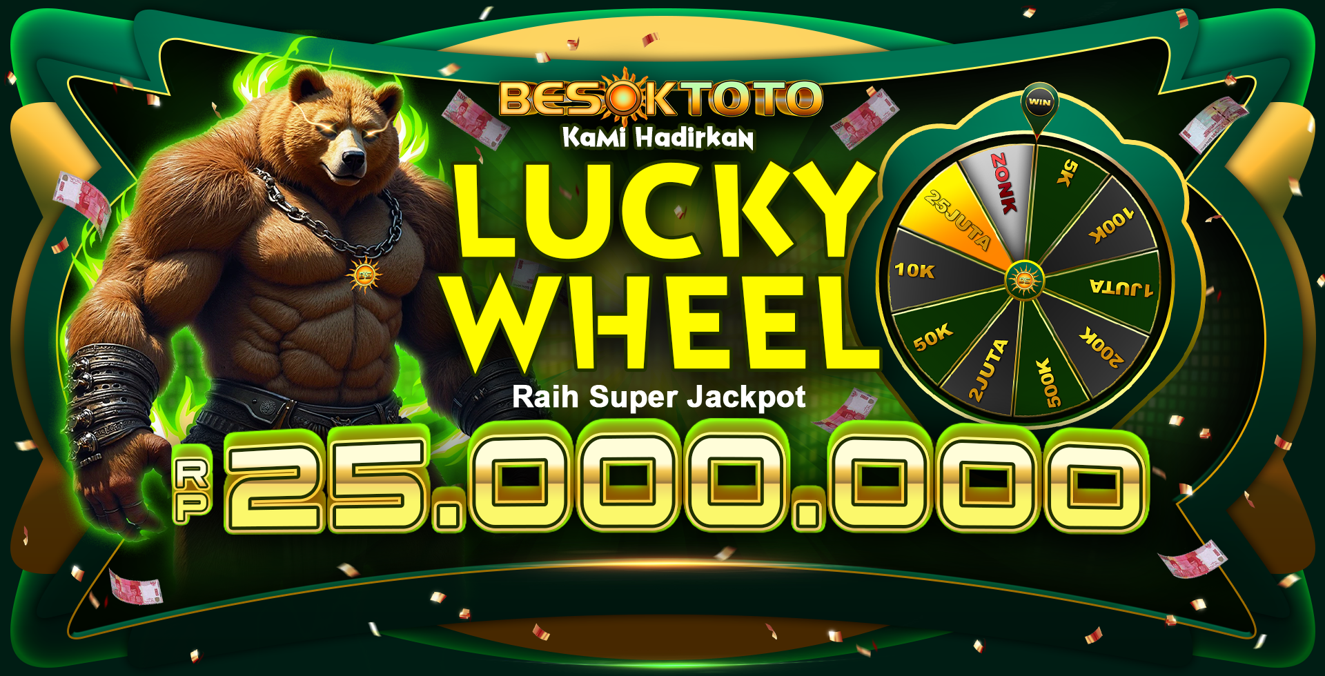 LUCKYWHEEL BESOKTOTO